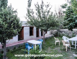 Goba Guest House Hunder Ladakh Outside Sitting Area